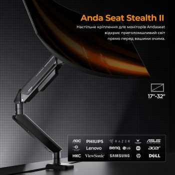 Кронштейн Anda Seat AD-W-A6D-1S-FW