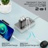 Зарядний пристрій Promate biplug-qc3.eu-bk
