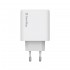 Зарядний пристрій ColorWay GaN Mini 50W PD Port PPS USB (Type-C PD 30W + Type-C PD 20W) White (CW-CHS050PD-WT)