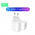 Зарядний пристрій Denmen DC06 (1USB 3.6A) PD20W+QC3.0 White (DM-DC06T-WH) + кабель USB Type-C