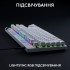 Клавiатура Logitech G PRO X TKL Rapid White (920-013242)