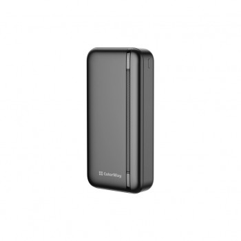 УМБ ColorWay Portable Charger 20000mAh Black (CW-PB200LPB4BK-PD)