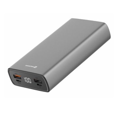 УМБ Swissten 20000mAh 20W Grey (8595217479852)