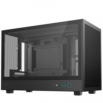 Корпус Deepcool CH260 чорний Без БЖ Mini-ITX/Micro-ATX/Micro-ATX(Rear Connector),1x3.5"/1х2.5" (R-CH260-BKNGM0-G-1)