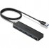 USB-хаб UGREEN USB 3.0 to 4хUSB 3.0 1.0m Space Gray CM219 (35574)