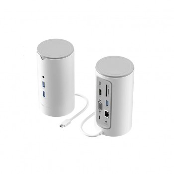 USB-хаб Vention USB3.1 Type-C to HDMI/VGA/USB3.0x3/RJ45/SD/TF/TRRS (TPHWC-EU)