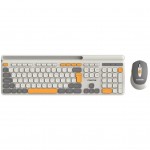 Комплект (клавіатура, миша) Canyon HSET-W5 Wireless UA Beige (CNS-HSETW5BG)