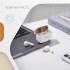 Навушники Canyon Hexagon 7 TWS ANC+ENC Wireless Charge White/Beige (CNS-TWS7WB)