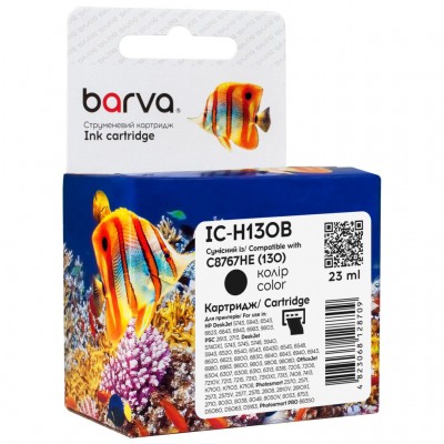 Картридж HP 130 (C8767HE) 860c, black (IC-H130B) BARVA