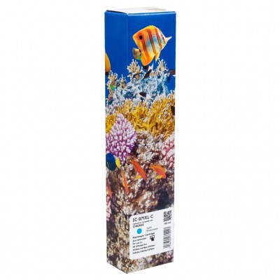 Картридж HP 971XL (CN622AE/CN626AE) 7000 c, Cyan (IC-971XL-C) BARVA