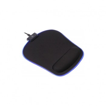 Килимок для мишки Maxxter MMP-LEDPAD-BK RGB Black (MMP-LEDPAD-BK)
