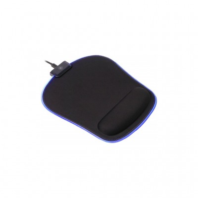 Килимок для мишки Maxxter MMP-LEDPAD-BK RGB Black (MMP-LEDPAD-BK)