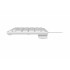 Клавіатура Maxxter KBM-C01W-UA USB UA White (KBM-C01W-UA)