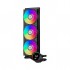 Кулер універсальний PCcooler DA360 Pro ARGB Digital BK