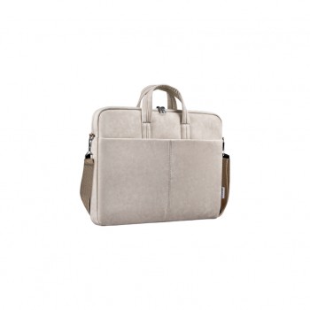 Сумка для ноутбука Defender 15.6" Solid PU beige (26126)
