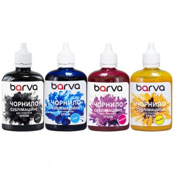 Чорнило Barva Epson sublimation 4х100 мл, BK/C/M/Y SET (SUB-100-MP)