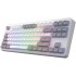 Клавіатура Hator Rockfall 3 Mecha TKL QMK/VIA Orange Wireless White (HTK851UA)