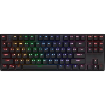 Клавіатура Hator Icefall Mecha TKL Rainbow Wireless/USB Black (HTK287UA)