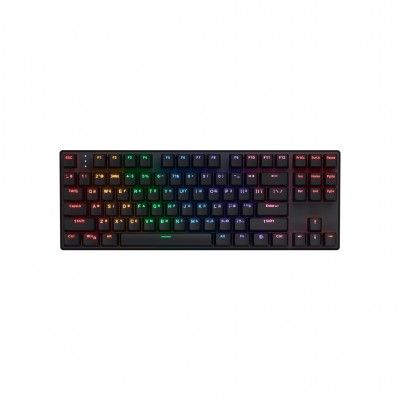 Клавіатура Hator Icefall Mecha TKL Rainbow Wireless/USB Black (HTK287UA)