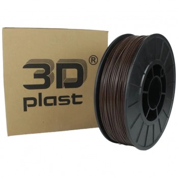 Пластик для 3D-принтера 3Dplast PLA 1.75мм, 0.85кг, brown (3DPLA17508BRN)