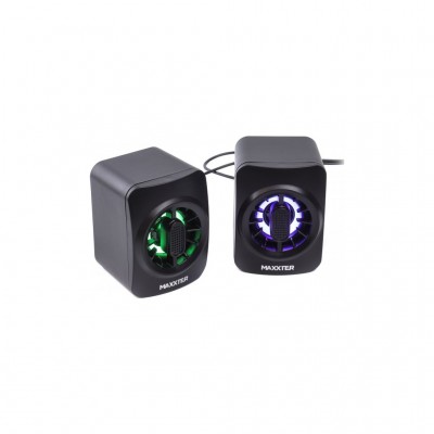 Акустична система Maxxter CSP-U005RGB USB Black (CSP-U005RGB)