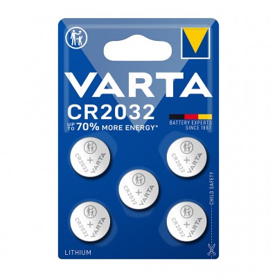 Батарейка для БIОС/ BIOS Varta CR 2032 Lithium * 5 (06032101415)