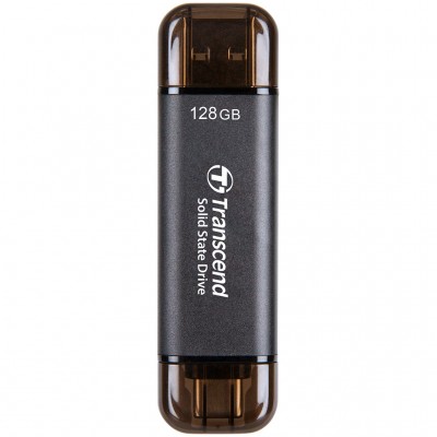 Зовнішній SSD USB 3.2 128GB Transcend TS128GESD310C