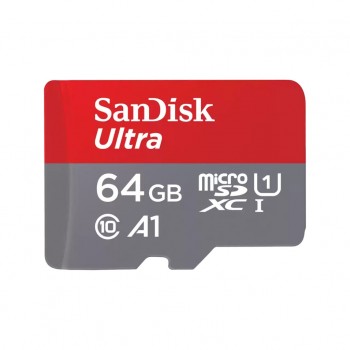 Карта пам'яті 64GB microSDXC class 10 UHS-I A1 SANDISK (SDSQUAB-064G-GN6MN)
