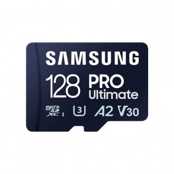 Карта пам'яті Samsung 128GB microSDXC class 10 UHS-I U3 V30 A2 Pro Ultimate (MB-MY128SA/WW)