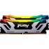 Пам'ять DDR5 48GB 8400 MHz Renegade RGB Silver XMP Kingston Fury (ex.HyperX) KF584CU40RSAK2-48