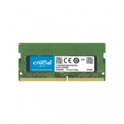 Пам'ять для ноутбука SoDIMM DDR4 8GB 2400 MHz MICRON CT8G4SFS824AT