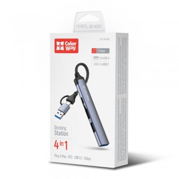 USB-хаб Colorway CW-HUB06
