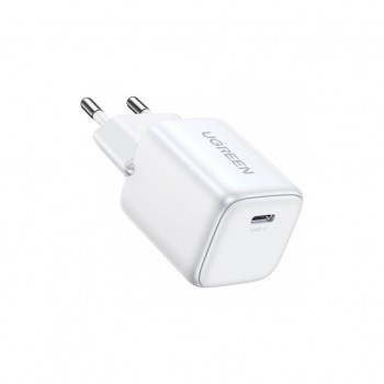 Зарядний пристрій 1xUSB 30W (USB-C) Gan PD Nexode Mini Білий CD319 Ugreen (15326)