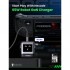Зарядний пристрій 3xUSB 65W (2xUSB-C+USB-A) Gan Robot tech Fast Charger Сірий CD361 Ugreen (25685B)