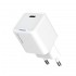 Зарядний пристрій ColorWay GaN Mini 25W PD Port PPS USB-C White (CW-CHS052PD-WT)