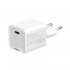 Зарядний пристрій ColorWay GaN Mini 25W PD Port PPS USB-C White (CW-CHS052PD-WT)
