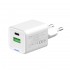 Зарядний пристрій ColorWay GaN Mini 30W PD Port PPS USB (Type-C PD + USB QC4.0) White (CW-CHS053PD-WT)