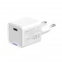 Зарядний пристрій ColorWay GaN Mini 30W PD Port PPS USB-C White (CW-CHS054PD-WT)