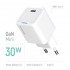 Зарядний пристрій ColorWay GaN Mini 30W PD Port PPS USB-C White (CW-CHS054PD-WT)
