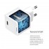 Зарядний пристрій ColorWay GaN Mini 30W PD Port PPS USB-C White (CW-CHS054PDC-WT) + кабель USB Type-C