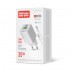 Зарядний пристрій ColorWay GaN Mini 35W PD Port PPS USB (Type-C PD + USB QC4.0) White (CW-CHS055PDC-WT) + кабель USB Type-C
