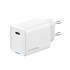 Зарядний пристрій ColorWay GaN Mini 45W PD Port PPS USB-C White (CW-CHS057PD-WT)