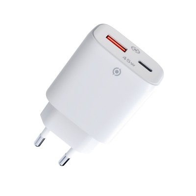 Зарядний пристрій Piko TC-PD452 (1USB-Cx3A, 1USBx3A) 45W White (1283126597787)