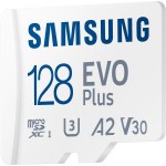 Карта пам`яті MicroSDXC 128GB UHS-I/U3 Class 10 Samsung Evo Plus R160MB/s + SD-адаптер (MB-MC128SA/EU)