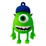 флеш USB 16GB Mike Wazowski Green USB 2.0 Wibrand (WI2.0/MW16G)