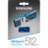 флеш USB 512GB USB Type-C Blue USB 3.1 Samsung (MUF-512DA/APC)