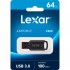 флеш USB 64GB JumpDrive V400 Black USB 3.0 Lexar (LJDV400064G-BNBNG)