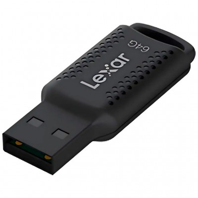 флеш USB 64GB JumpDrive V400 Black USB 3.0 Lexar (LJDV400064G-BNBNG)