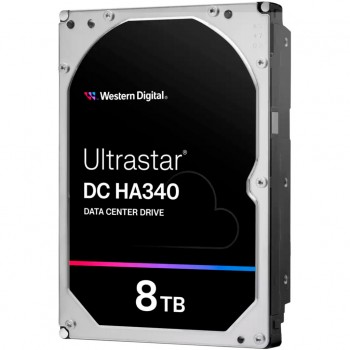 Жорсткий диск HDD Server Ultrastar DC HA340 8TB 512e SE, 3.5, 25 Western Digital WUS721208BLE6L4