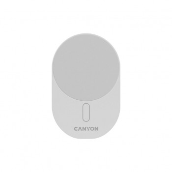 Зарядний пристрій Canyon OnGrip 105 15W Qi2 Wireless White (CNS-CCH105W)